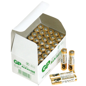 Gp lr03/aaa batterier 40 st.