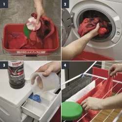 SONAX Profiline vaskemiddel til mikrofiber 1L