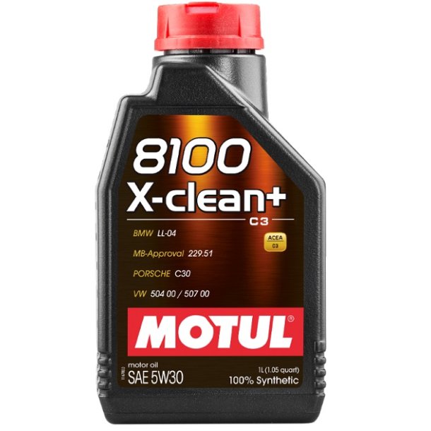 MOTUL 5W30 1L 8100 X-CLEAN+ 