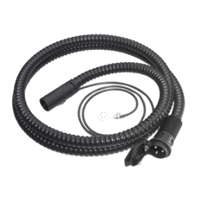 Miniplugg ingångskabel 1,0m svart