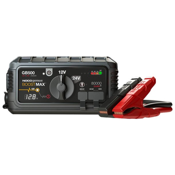 Noco Genius GB500 starthj&auml;lp 12/24 volt 20 000a
