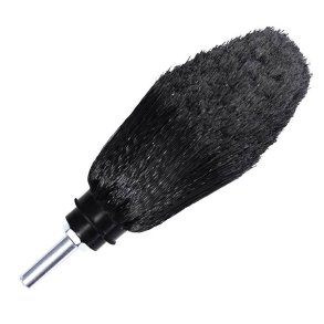 Twisstar roterende fælgbørste sort, kort