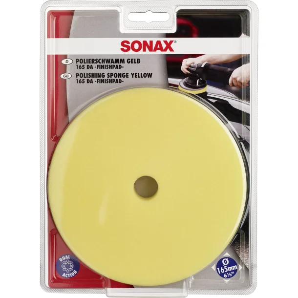 Medium hrd polerplatta 16mm orbital polermaskin 1st