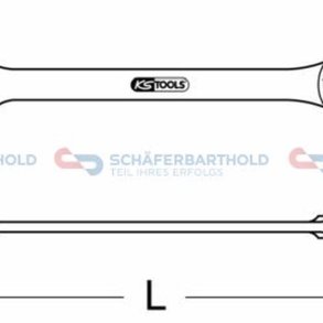 Skralde-ringgaffelnøgleFlank Traction KS TOOLS