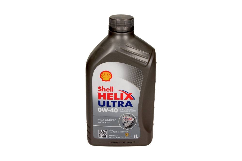 SHELL 0W40 1L HELIX ULTRA A3/B4 - Shell motorolie - Industri Kemi ApS