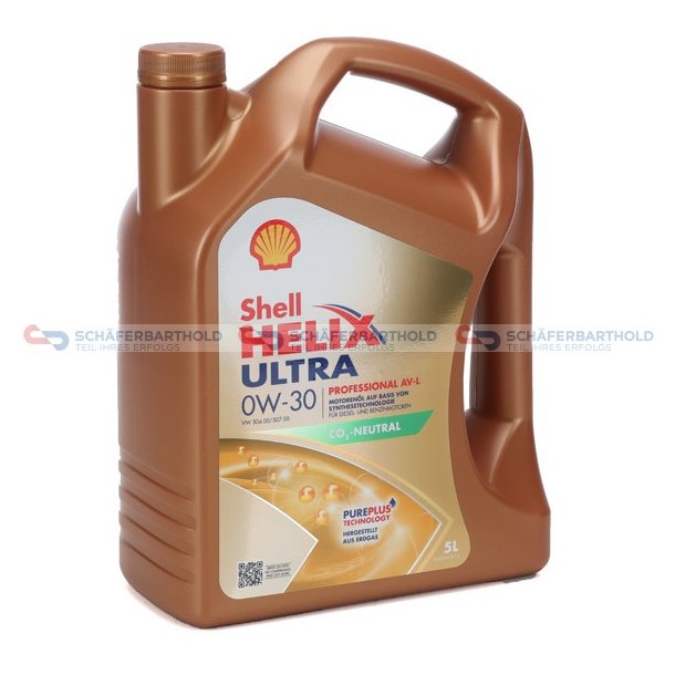 Shell 0W30 Helix Ultra Prof. AV-L - 5 L