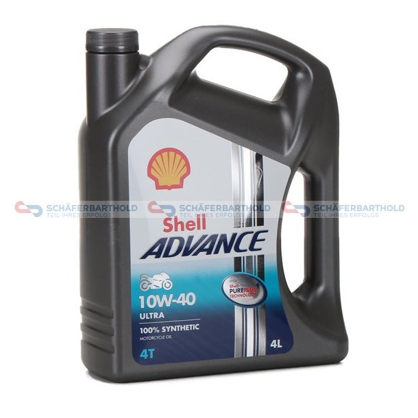 Shell 10W40 Advance 4t Ultra - 4 L