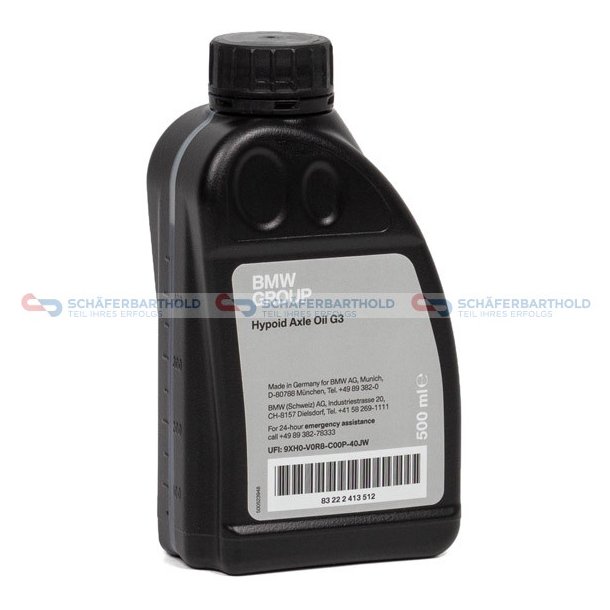V&auml;xelolja Hypoid AXLE oil G3 0,5L BMW OE