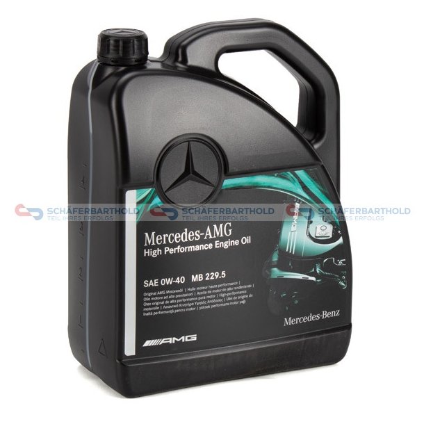 Motorolja 0W40AMG5L |MB 229.5 MERCEDES OE