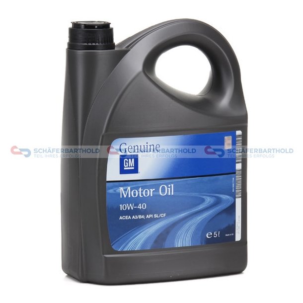 Motorolja 10W40 GM5L- OPEL OE