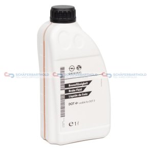 BremsevæskeDOT4 +| 1L  OPEL OE