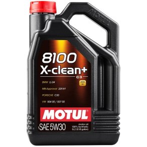 MOTUL 5W30 5L 8100 X-CLEAN+