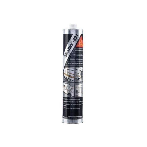 Sikaflex 221 fugemasse 300 ml sort