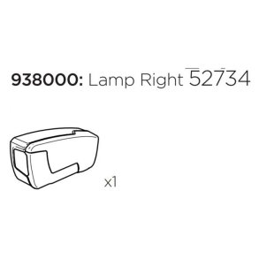 Thule lygteglas h&oslash;jre til 917/918