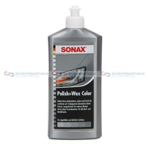 PoliturPolish&Wax Colorsølv-500ml  SONAX