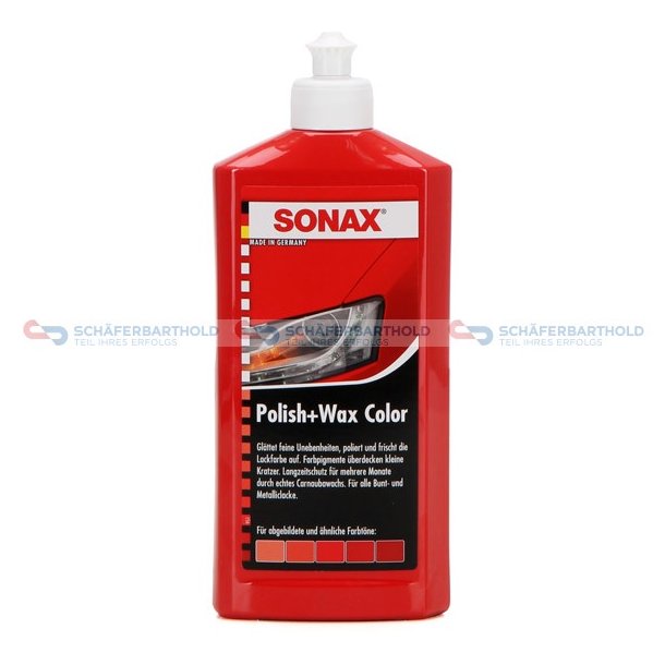 PoliturPolish&Wax Colorrd-500ml  SONAX