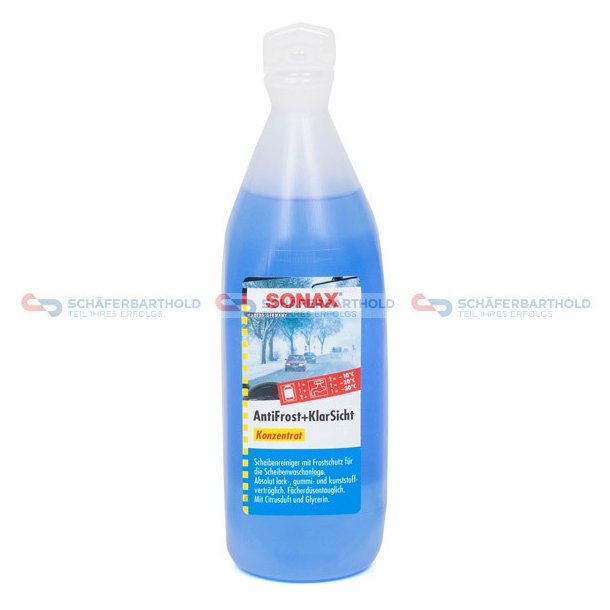 Klervske rudevaskersystem AntiFrost 250ml  SONAX