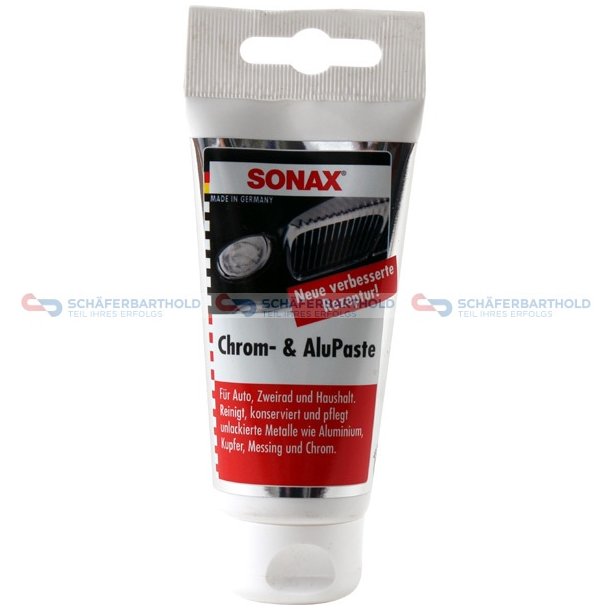 Krompolish Krom &amp; AluPaste 75ml Tube SONAX
