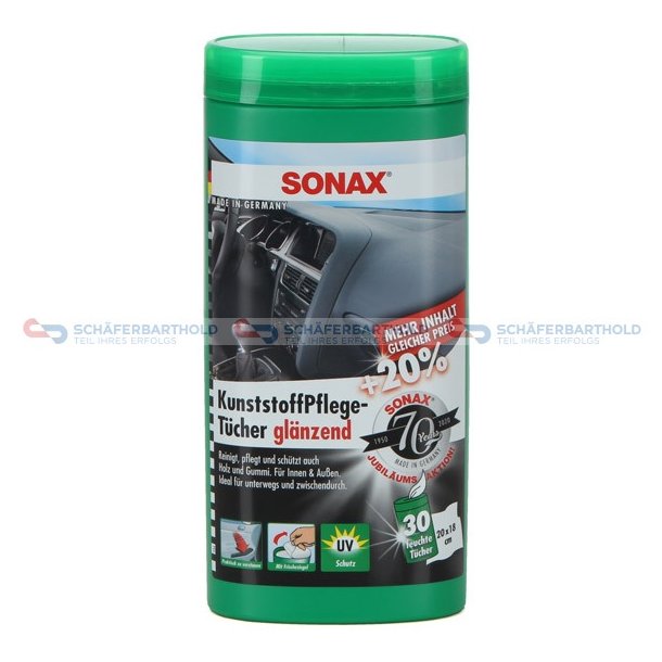 Reng&ouml;ringsdukar Box SONAX