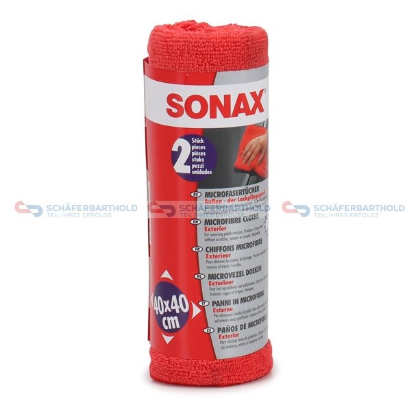 Reng&ouml;ringsduk r&ouml;d SONAX