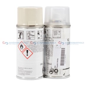 Maling hvid|150ml spray BMW OE