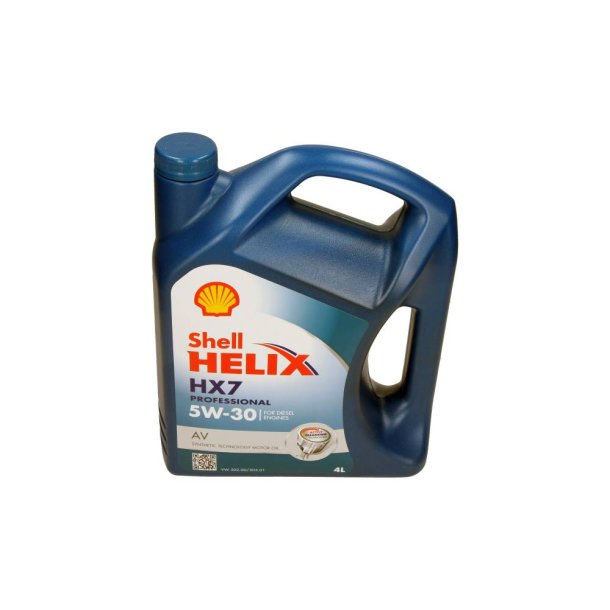 SHELL 5W30 4L AV HELIX HX7 PROFESSIONAL