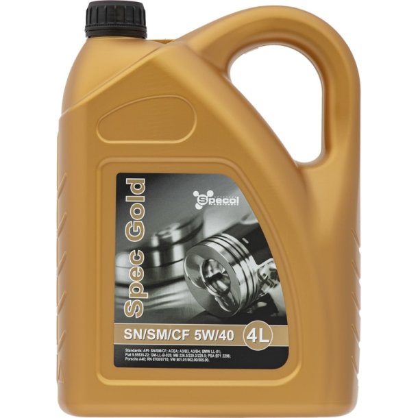 SPECOL 5W40 4L SPEC GOLD 