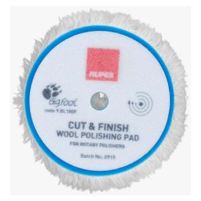 Roterande Ø: 150 mm ullkudde snitt & finish Ø: 125 mm 1 st