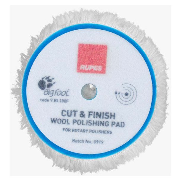 Roterande : 180 mm ullkudde snitt &amp; finish : 150 mm 1 st