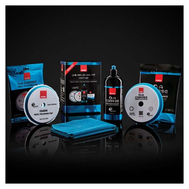 Rupes DA Coarse Trial Kit, 4 delar, 150 mm