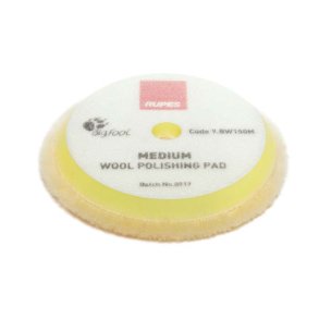 Rupes ullpolerplatta, gul, Ø: 130/145 mm. medium