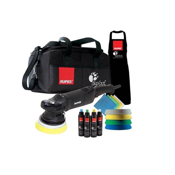 Rupes LHR15ES/DLX Polermaskin, : 150 mm. 15 mm. Utrustning