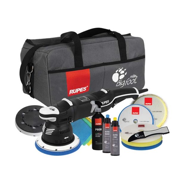 Rupes Bigfoot, LK900E/DLX, : 150 mm. 15 mm. Utrustning