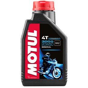 MOTUL 20W50 1L 3000 4T MINERAL