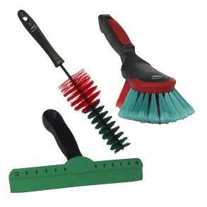 Vikan kit. tvttborsta - flgarborsta med mere