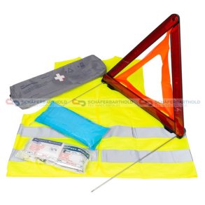 Førstehjælpstaske/-kuffert sølv|450x 100x 85mm