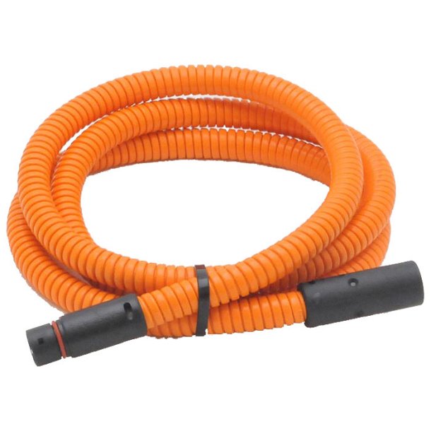 Plugin f&ouml;rl&auml;ngningssladd 0,5m orange
