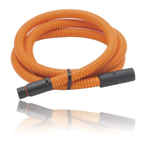 Plugin f&ouml;rl&auml;ngningssladd 4,0m orange