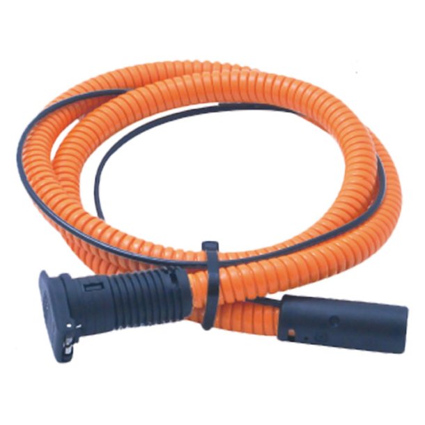 Miniplugg ingngskabel 2m orange