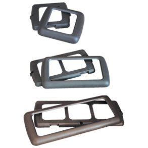 Enkel ram fr vgguttag brun