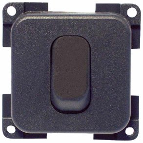 Enkelbrytare 12v liten brun