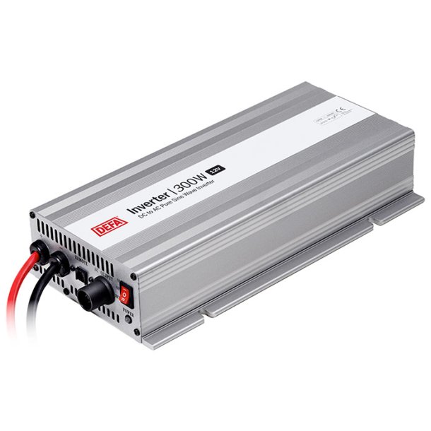 DEFA inverter 12v 300w, plugin-kontakt