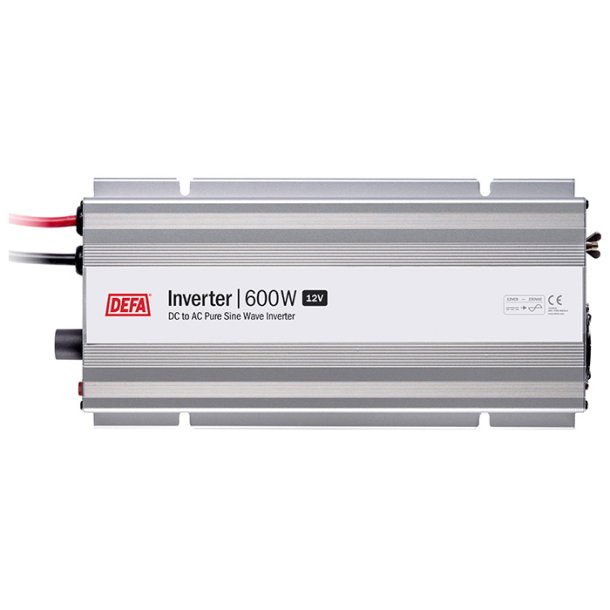 DEFA inverter 12v 600w, plugin-kontakt