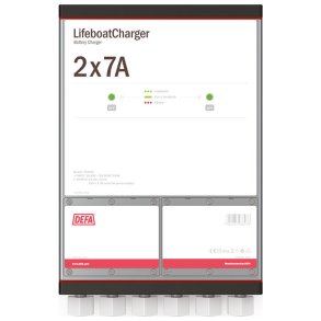 DEFA livbåtsladdare 36-62vac 2x7a