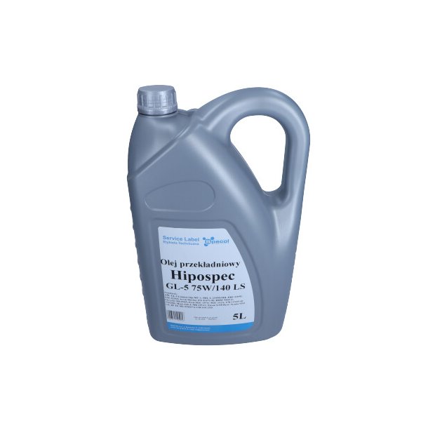 SPECOL 75W140 5L HIPOSPEC LS GL5 SYNTETISK