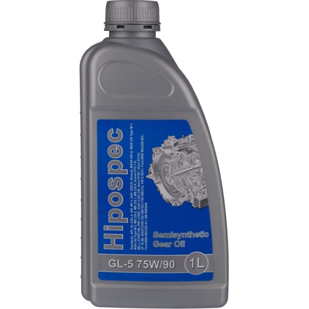 SPECOL 75W90 1L GL5 HIPOSPEC SEMI-SYNT.