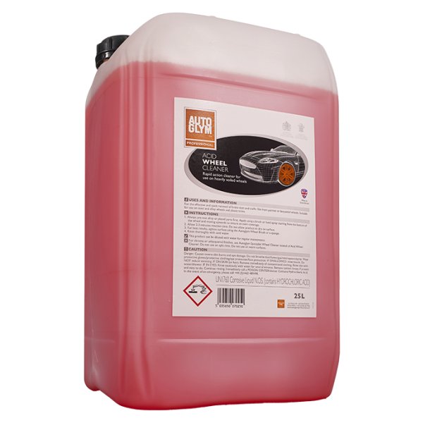 Autoglym Acid Wheel Cleaner 25L Flgrens med syre