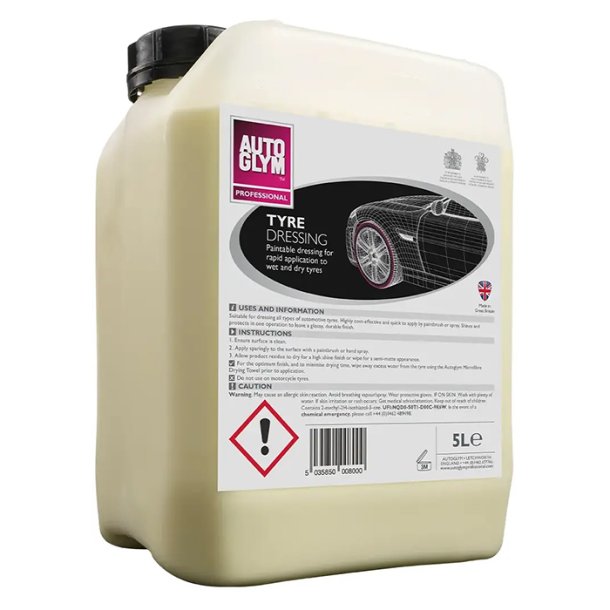 Autoglym Tyre Dressing 5L High Gloss Dkglans