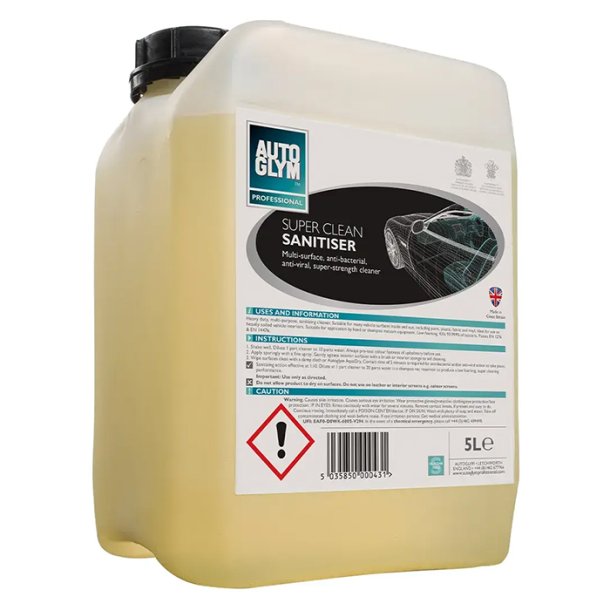 Autoglym Antibakterialt middel Super Clean 5L