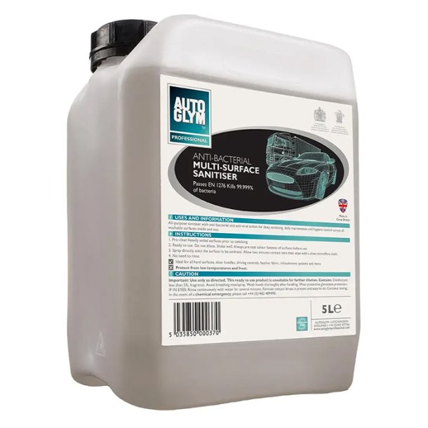 Autoglym Anti-Bakteriel Rensevske 5L